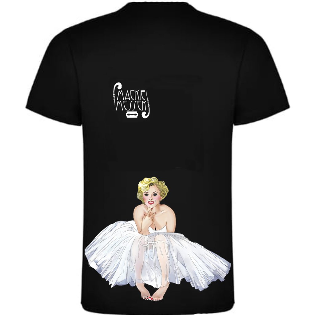 Camiseta Marilyn tutú, ajustada