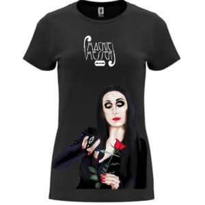 Camiseta Morticia ajustada
