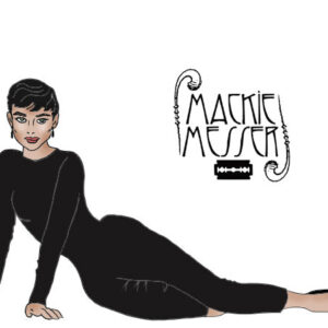 Audrey Hepburn black look