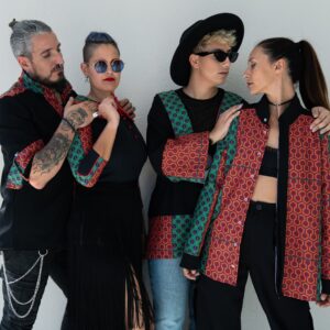 Camisa con cuello mao  REDRUM