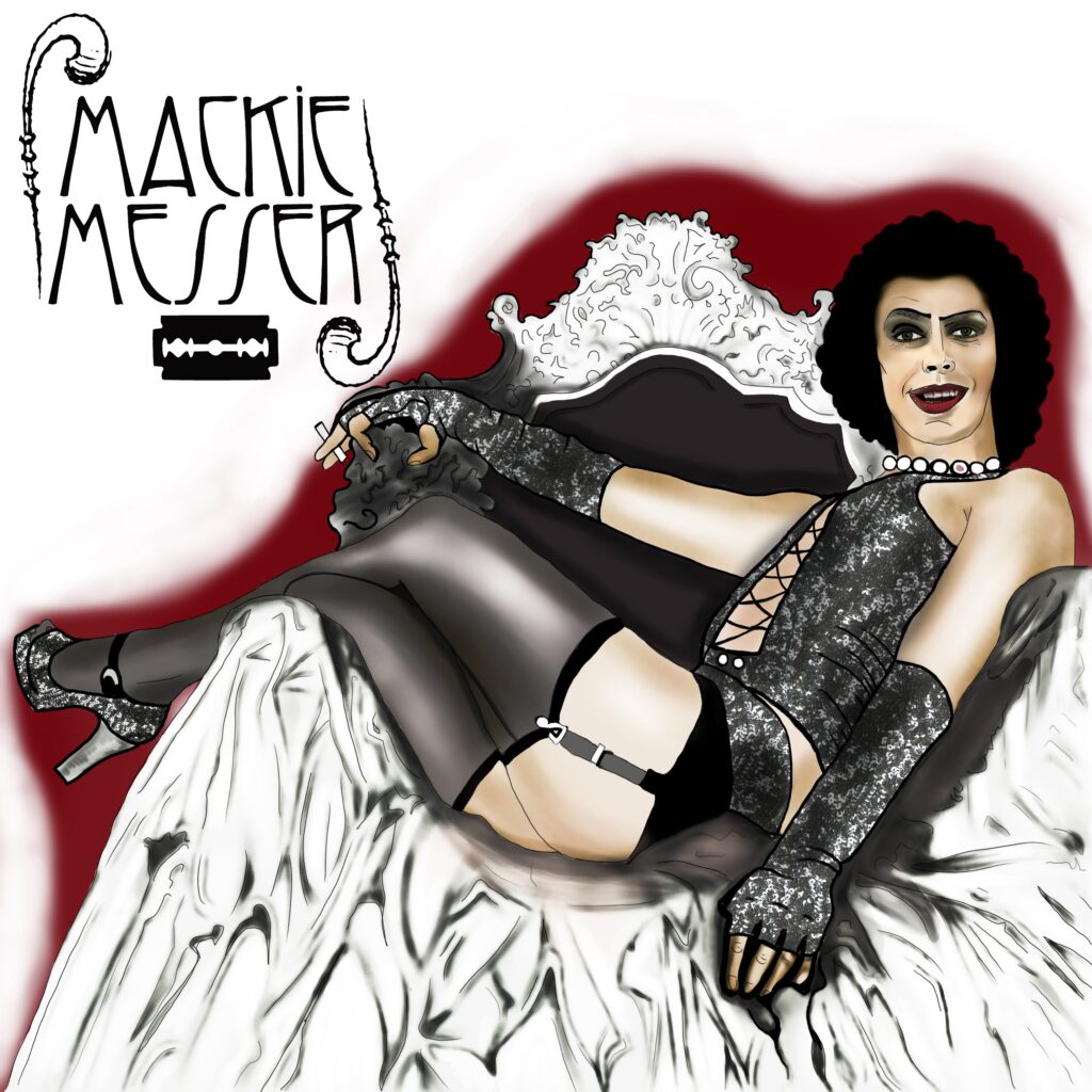 Ilustración de Dr. Frank-N-Furter, The Rocky Horror Picture Show