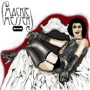 Ilustración de Dr. Frank-N-Furter, The Rocky Horror Picture Show