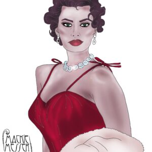Ilustración de Sophia Loren
